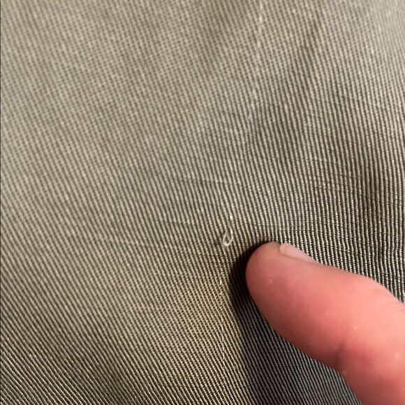 Rails Barclay Sage Green Linen Blend Double-Breasted Military Modern Jacket - Picture 9 of 16